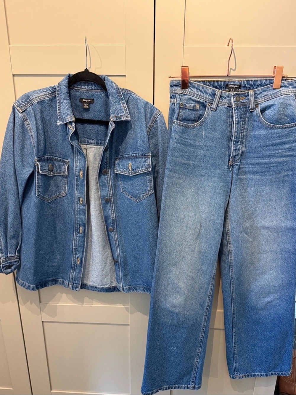 Nasty Gal denim set